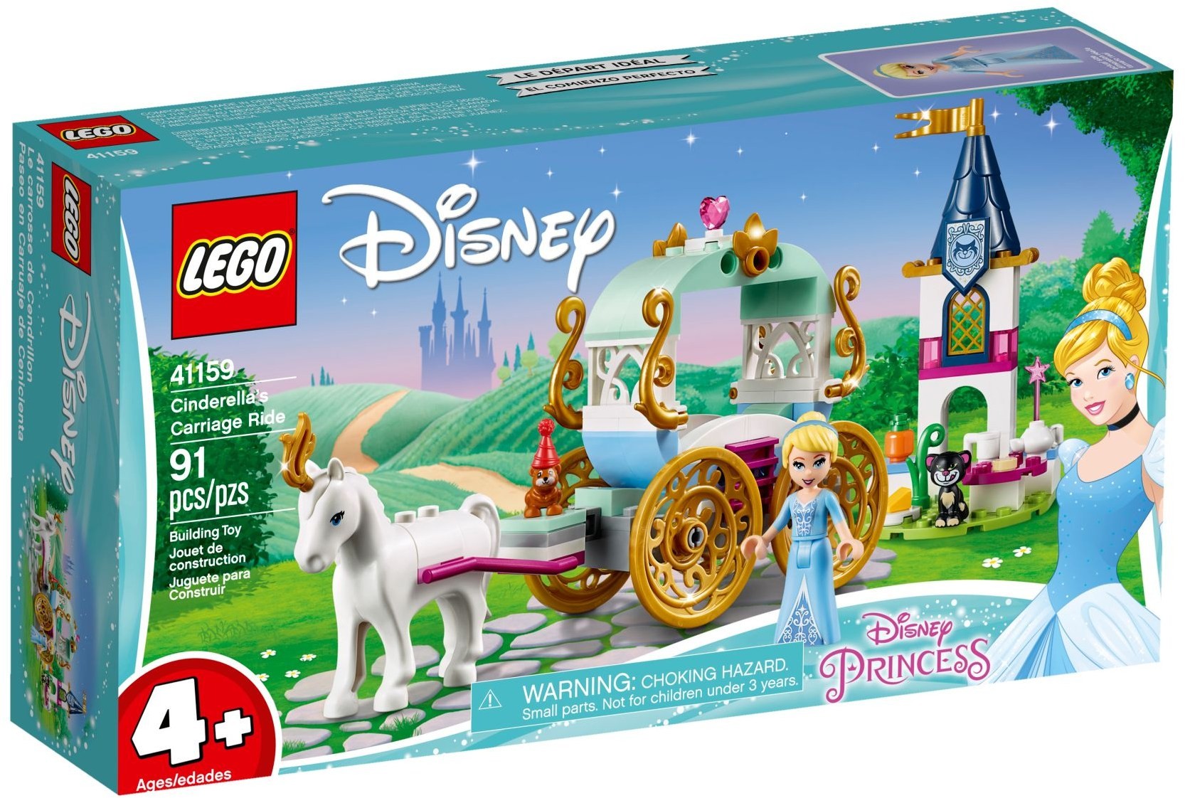 disney horse and carriage toy