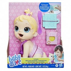 Baby Alive Lil Snacks Doll, Eats and 'Poops,' 8-inch Baby Doll with Snack Mold
