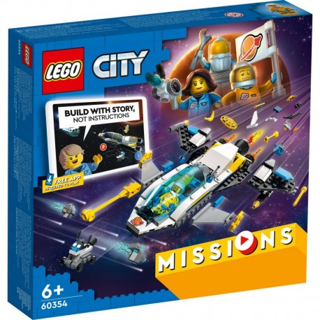 LEGO City Missions 60354 Mars Spacecraft Exploration Missions