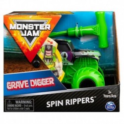 Monster Jam 1:43 Spin Rippers Trucks - Grave Digger