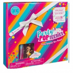 Party Popteenies Surprise Box Playset - Ava Rainbow Animal Surprise