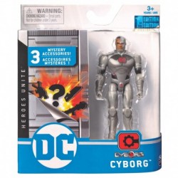 DC Comics 4-Inch Action Figure C- Cyborg S1 V1 M1