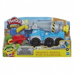 Play-Doh Wheels Cement Truck Toy with 4 Colors