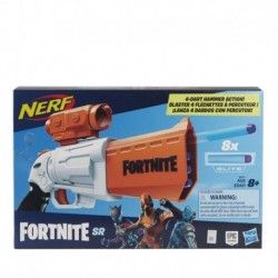Nerf Fortnite SR Blaster 4-Dart Hammer Action