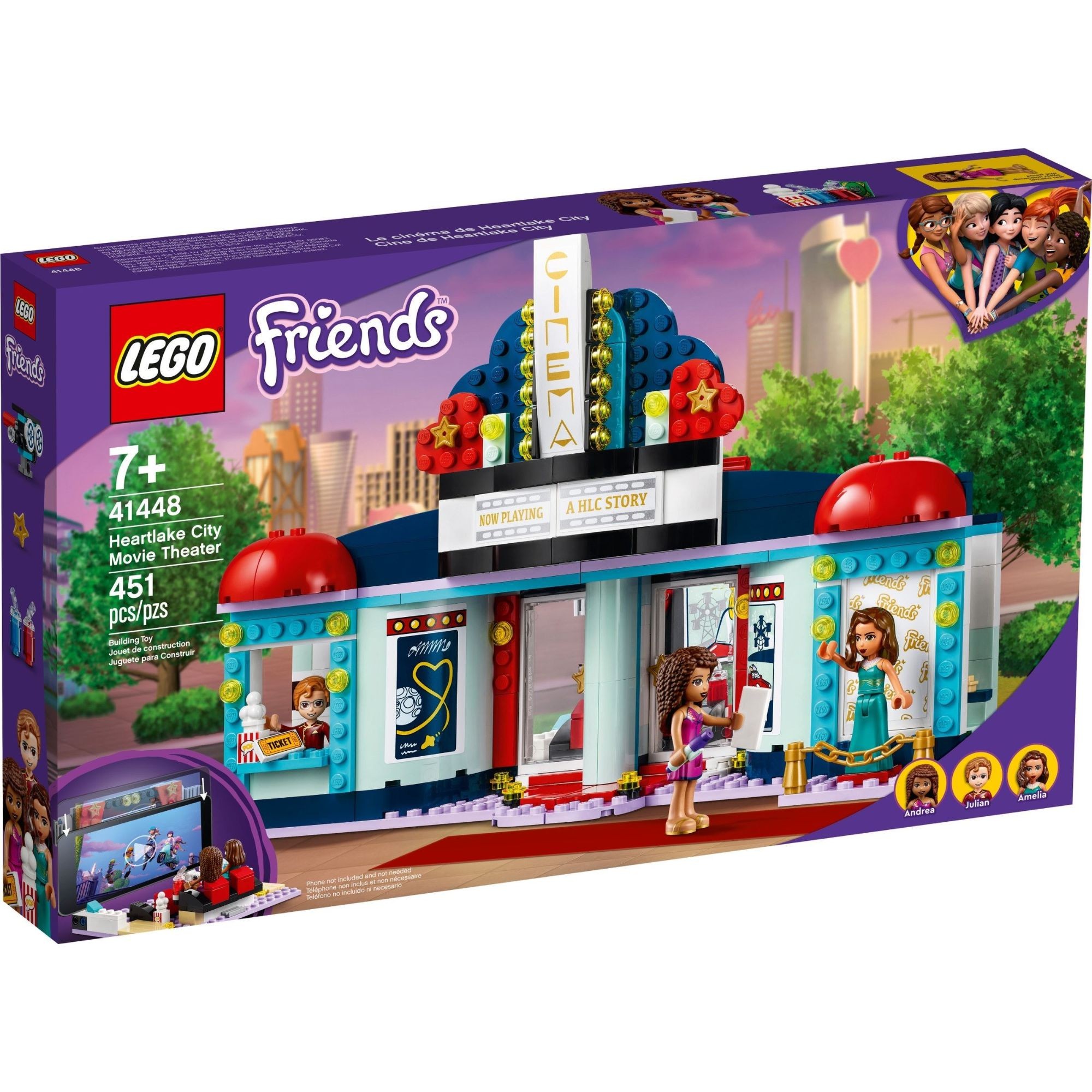 Lego friends best sale movie theater