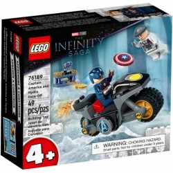 LEGO Marvel Avengers 76189 Captain America and Hydra Face-Off
