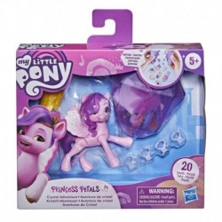 My Little Pony: A New Generation Movie Crystal Adventure Princess Petals - 3- Inch Pink Pony Toy