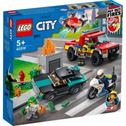 LEGO City Fire 60319 Fire Rescue & Police Chase