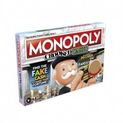 Monopoly Crooked Cash Board Game For Families and Kids