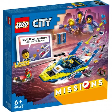 LEGO City Missions 60355 Water Police Detective Missions