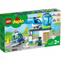 LEGO DUPLO Town 10959 Police Station & Helicopter