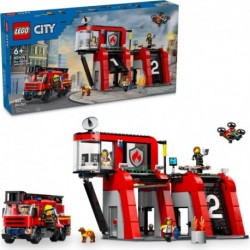 LEGO City 60414 Fire Station with Fire Engine